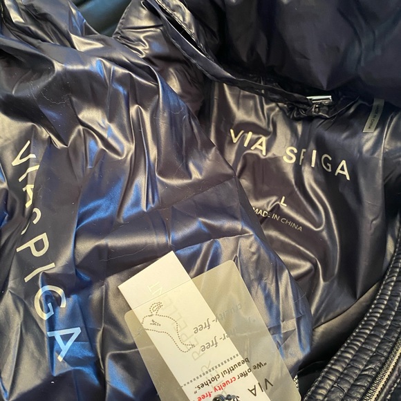 Via Spiga Packable Puffer Jacket - Picture 3 of 3